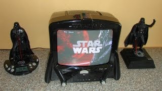 Star Wars Darth Vader 14quot Inch TV  DVD Player  Combo [upl. by Iaj]