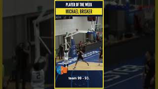 Michael Brisker Player of the Week  United Kingdom SBL  Round 1 [upl. by Roby]