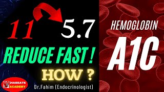 How to lower A1c HbA1c Fast  Do these 10 effective ways to reduce A1c level Quickly [upl. by Harli359]