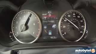 2015 Lexus NX 300h Hybrid AWD 060 MPH Test Video [upl. by Latrena]