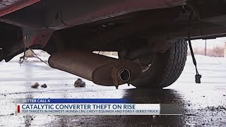 Catalytic converter thefts on the rise [upl. by Nylsirhc]