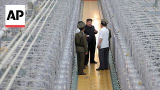 North Korea offers rare glimpse into facility to produce nuclear weapons [upl. by Eoin677]