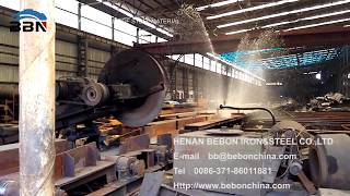 BBN steel hot rolled angle steel production line [upl. by Iphlgenia39]