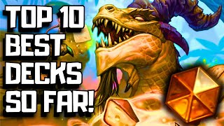 Best Hearthstone Decks In Perils In Paradise So Far [upl. by Limemann794]