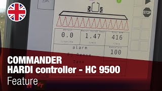 HARDI controller  HC 9500 COMMANDER  English [upl. by Padriac]