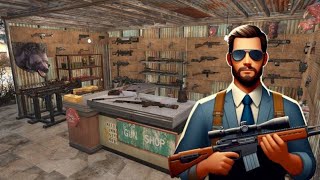 I OPENED MY OWN GUN SHOP  GUN SHOP SIMULATOR GAMEPLAY 1 [upl. by Sadler5]