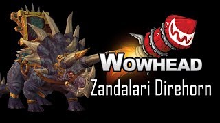 Zandalari Direhorn [upl. by Hogen]