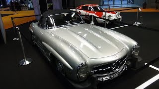 1952 MercedesBenz 300SL Convertible  Exterior and Interior  Bologna Motor Show 2017 [upl. by Ala193]