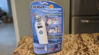 Costco Exergen SmartGlow Temporal Scanner Thermometer Review [upl. by Darach]