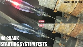 Voltage Drop Testing a Starter Motor Quick Tips [upl. by Jacquelyn113]