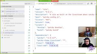 Build a Gatsby Theme With John Otander — Learn With Jason [upl. by Saffren]