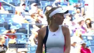 Wozniacki vs Niculescu [upl. by Ainet]