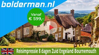 BOLDERMAN EXCURSIEREIZEN 8daagse busreis ZuidEngeland Bournemouth [upl. by Pedro48]