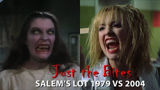 Just the Bites Side by Side comparison  Salems Lot vampiress scenes [upl. by Norrahc]