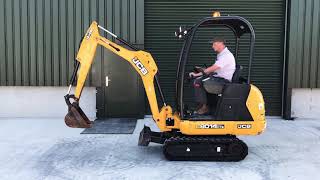 JCB 8014 Mini Digger Demo [upl. by Potts668]