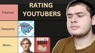 Rating Every YouTuber [upl. by Earlie]