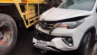 Kyu और कैसे हुआ Fortuner का Itna Major Accident  Most sad day of my life [upl. by Yatnod]