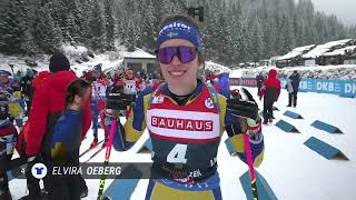 Biathlon 2022 2023 Hochfilzen Pursuit Women Full Race [upl. by Jennee]