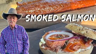 Smoked Salmon  Dry Brine Recipe for Flaky Flavorful Salmon [upl. by Dorrehs109]