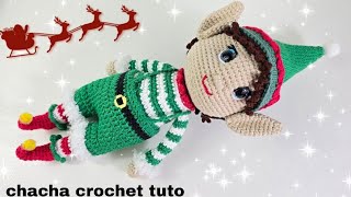 Tuto décoration de Noëllutin farceur amigurumi au crochet partie3 amigurumi crochet tutocrochet [upl. by Draned927]