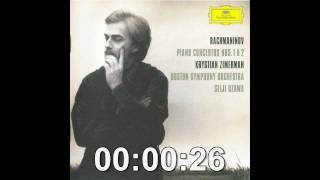 Rachmaninoff Piano Concerto No 2 Movement 1  Krystian Zimerman Seiji Ozawa BSO [upl. by Aydiv491]