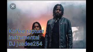 Koffee rapture official instrumental by DJ jusdee254 ft Govana [upl. by Ahsekyt]