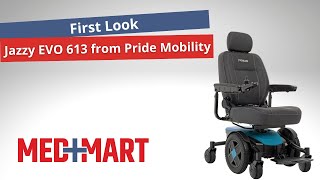 Jazzy EVO 613 Li First Look at the Newest Power Chair from Pride Mobility [upl. by Leonora]