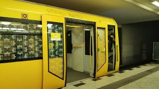 UBahn Berlin Mitfahrt von Wittenau bis Hermannstraße im H01 auf der U8 Komplett [upl. by Siuqcram]