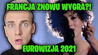 PRAWIE WYGRAŁA BARBARA PRAVI  VOILÀ  REAKCJA  EUROWIZJA 2021 [upl. by Pierce]