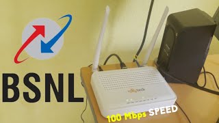 BSNL New Launched Bharat Fiber Broadband  BSNL Bharat Fiber Plans  BSNL Broadband Speed Test [upl. by Inele562]