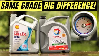 HOW TOTAL QUARTZ 8000 IS COMPLETELY DIFFERENT TO SHELL HELIX HX8 BEST SYNTHETIC ENGINE OIL MILEAGE [upl. by Montagna]