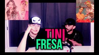 TINI Lalo Ebratt  Fresa  Reacción Osko y Poker [upl. by Ardnuyek]