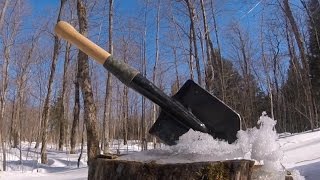 Cold Steel Special Forces Shovel Finding [upl. by Maddocks]