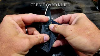 Credit Card Knife [upl. by Bixler]