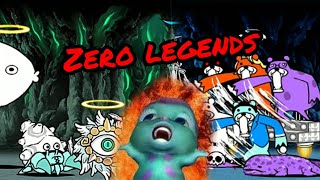 ZERO LEGENDS HUELE A SOCRATES  THE BATTLE CATS [upl. by Llennahc]