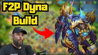 Building a Beast F2P Dynamica  Castle Clash [upl. by Piselli]