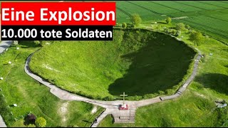 Der Lochnagar Krater Die größte Explosion im ersten Weltkrieg tötete 10000 Menschen [upl. by Oren]