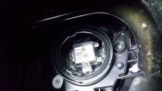 2015 Chrysler 200 HID Headlight Bulb Change [upl. by Layton115]