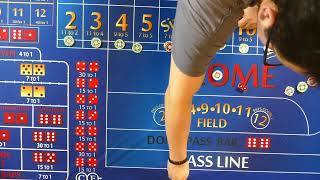 Good Craps Strategy A crapless strategy from real games [upl. by Marybelle]