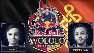 Finalist Nr1 ermitteln  Wam01 vs 1puppypaw  Red Bull Wololo El Reinado Quali  Age of Empires 4 [upl. by Leohcin346]