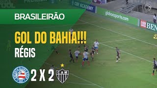 GOL RÉGIS  BAHIA X ATLÉTICOMG  3007  BRASILEIRÃO 2018 [upl. by Accebor]