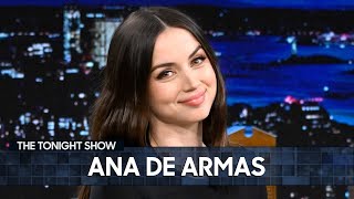 Ana de Armas was Terrified to Play Marilyn Monroe in Blonde Extended  The Tonight Show [upl. by Rizika]