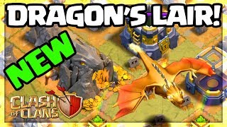 A NEW DRAGON  Clash of Clans UPDATE Gameplay  The DRAGONS LAIR [upl. by Rebm256]