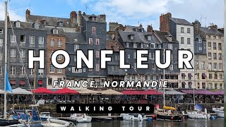 Honfleur Frankreich  Walking Tour [upl. by Ecinhoj]