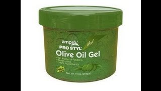 Ampro Pro Styl Olive Oil Gel  Product Review [upl. by Sacken12]