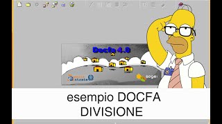 esempio DOCFA  Divisione unità immobiliare DIVdocfa [upl. by Othilia]