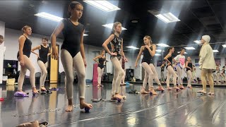 Pre pointe ballet class  JDI dance company [upl. by Roi]