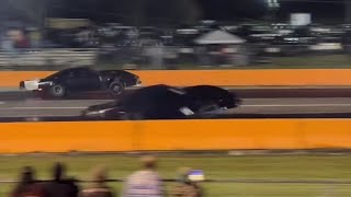 Street Outlaws  Ryan Martin wins 10K Small Tire Race in his Procharged Phoenix Camaro [upl. by Keavy]