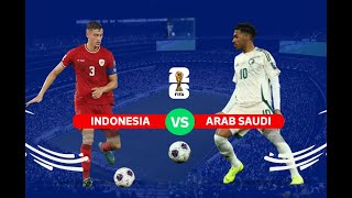 Prediksi INDONESIA vs ARAB Kualifikasi Piala Dunia Round 3 indonesia worldcup arabsaudi [upl. by Snapp434]