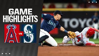 Angels vs Mariners Game Highlights 72224  MLB Highlights [upl. by Aihtnys395]